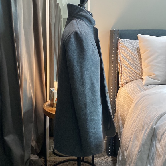 Women's J.Crew Leighton Blazer Jacket Double Faced Wool Size 2 Charcoal BJ930 - Picture 6 of 10